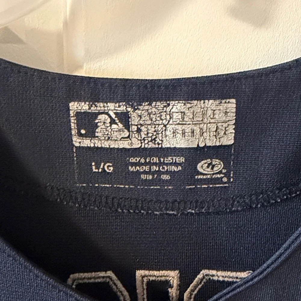 Majestic Boy’s New York Yankees Number 13 Rodriguez Baseball Jersey  Large